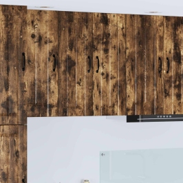 Virtuves Sienas Skapītis Dūmaka Ozols 30 X 31 X 80 Cm Vidaxl