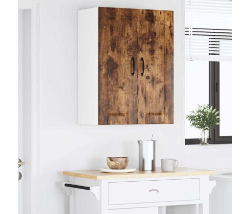 Virtuves Sienas Skapītis 2 Pcs Dūmaka Ozols 30 X 31 X 80 Cm Vidaxl