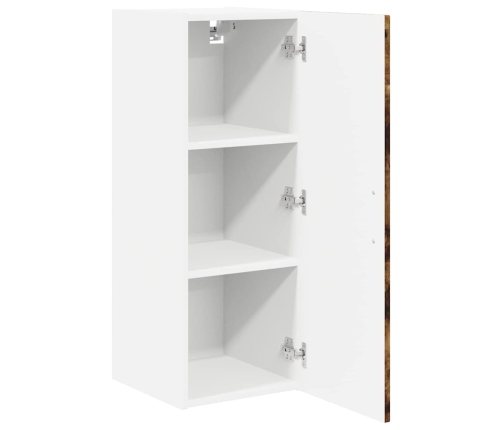 Virtuves Sienas Skapītis 2 Pcs Dūmaka Ozols 30 X 31 X 80 Cm Vidaxl