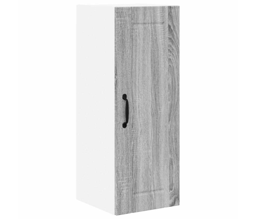 Virtuves Sienas Skapītis 2 Pcs Pelēks Sonoma 30 X 31 X 80 Cm Vidaxl