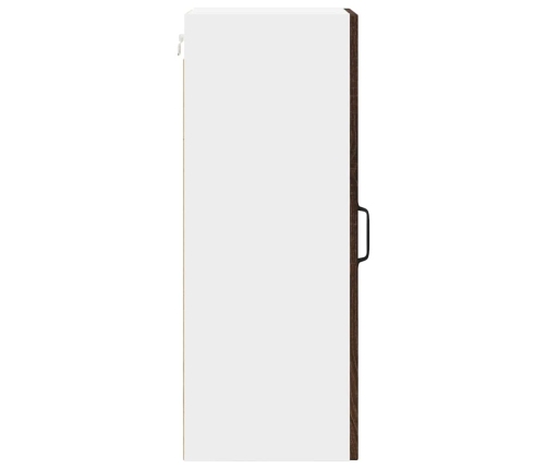 Virtuves Sienas Skapītis 2 Pcs Brūns Ozols 30 X 31 X 80 Cm Vidaxl