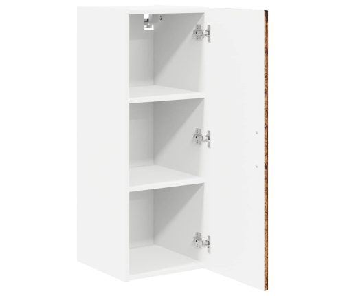 Virtuves Sienas Skapītis Ar Plauktu Vecs Koks 30 X 31 X 80 Cm Vidaxl