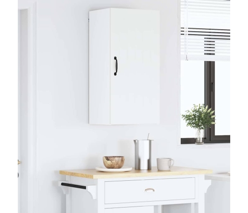 Virtuves Sienas Skapītis Ar Plauktu Balts 40 X 31 X 80 Cm Vidaxl