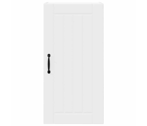 Virtuves Sienas Skapītis Ar Plauktu Balts 40 X 31 X 80 Cm Vidaxl