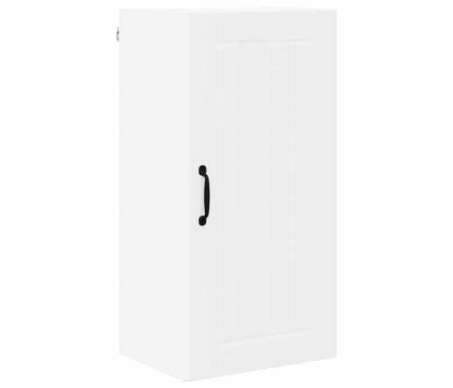 Virtuves Sienas Skapītis Ar Plauktu Balts 40 X 31 X 80 Cm Vidaxl