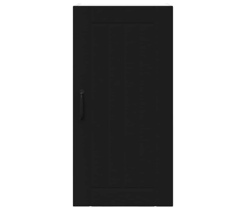 Virtuves Sienas Skapītis Ar Plauktu Melna 40 X 31 X 80 Cm Vidaxl