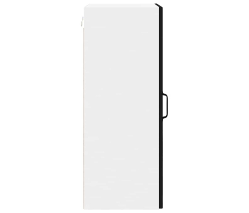 Virtuves Sienas Skapītis Ar Plauktu Melna 40 X 31 X 80 Cm Vidaxl