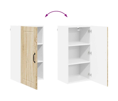 Virtuves Sienas Skapītis Sonoma Ozols 40 X 31 X 80 Cm Vidaxl