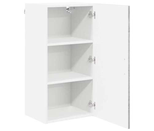 Virtuves Sienas Skapītis Betona Pelēks 40 X 31 X 80 Cm Vidaxl