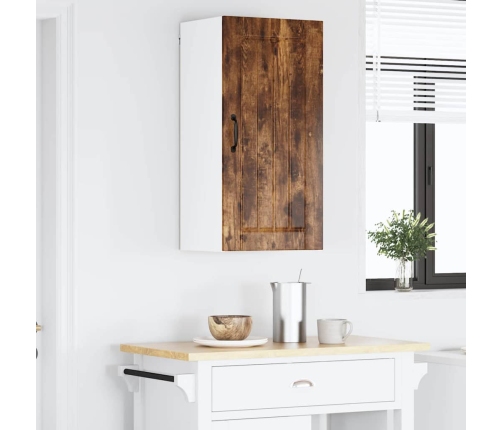 Virtuves Sienas Skapītis Dūmaka Ozols 40 X 31 X 80 Cm Vidaxl