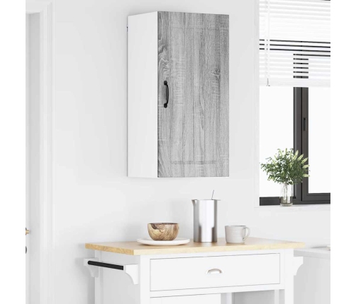 Virtuves Sienas Skapītis Pelēks Sonoma 40 X 31 X 80 Cm Vidaxl