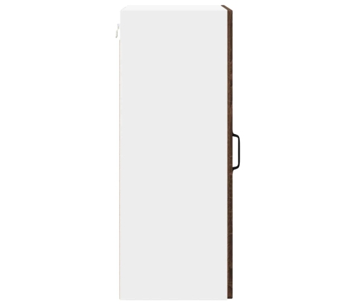 Virtuves Sienas Skapītis Ar Plauktu Brūns Ozols 40 X 31 X 80 Cm Vidaxl