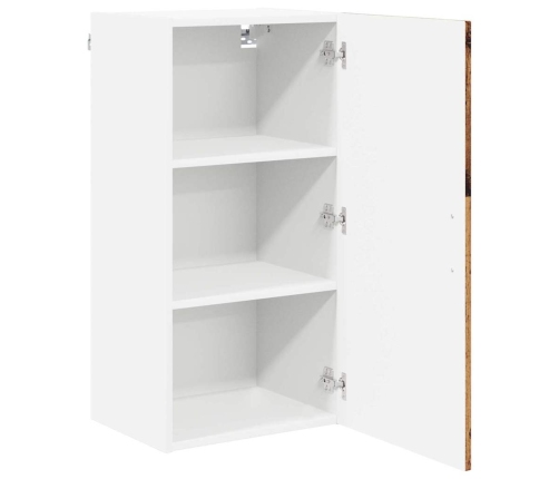 Virtuves Sienas Skapītis Ar Plauktu Vecs Koks 40 X 31 X 80 Cm Vidaxl