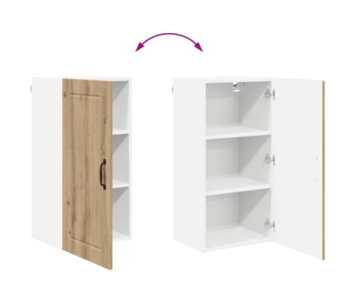 Virtuves Sienas Skapītis Artisānā Ozols 40 X 31 X 80 Cm Vidaxl