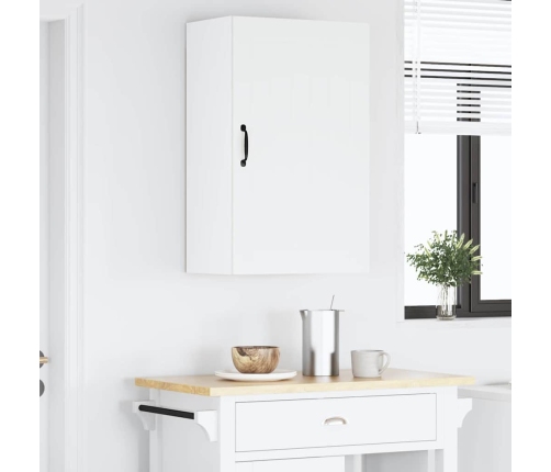 Virtuves Sienas Skapītis Ar Plauktu Balts 50 X 31 X 80 Cm Vidaxl