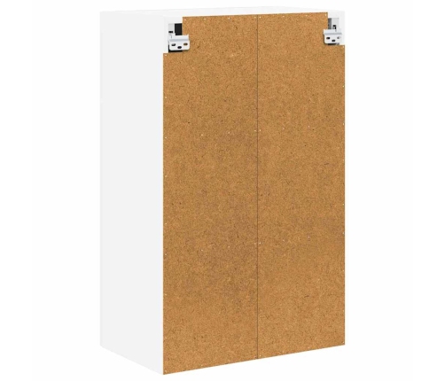 Virtuves Sienas Skapītis Ar Plauktu Balts 50 X 31 X 80 Cm Vidaxl