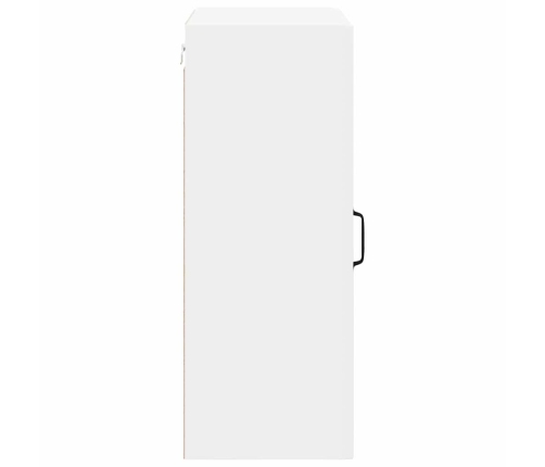 Virtuves Sienas Skapītis Ar Plauktu Balts 50 X 31 X 80 Cm Vidaxl