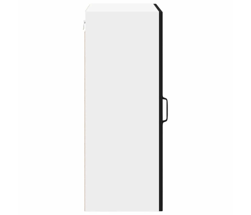 Virtuves Sienas Skapītis Ar Plauktu Melna 50 X 31 X 80 Cm Vidaxl