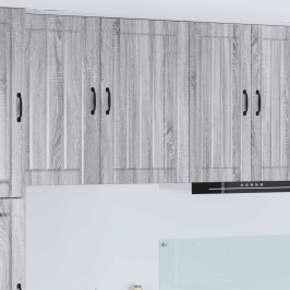 Virtuves Sienas Skapītis Pelēks Sonoma 50 X 31 X 80 Cm Vidaxl