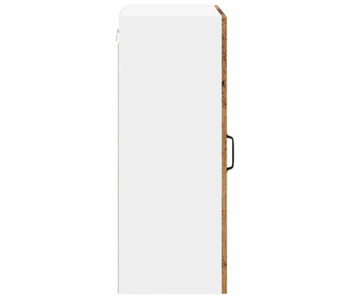 Virtuves Sienas Skapītis Ar Plauktu Vecs Koks 50 X 31 X 80 Cm Vidaxl