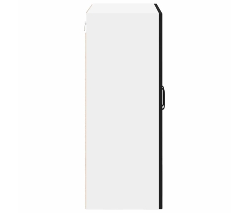 Virtuves Sienas Skapītis Ar Plauktu Melna 60 X 31 X 80 Cm Vidaxl