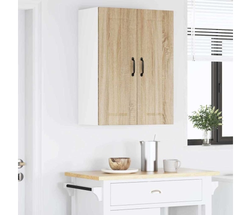 Virtuves Sienas Skapītis Sonoma Ozols 60 X 31 X 80 Cm Vidaxl