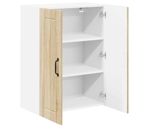 Virtuves Sienas Skapītis Sonoma Ozols 60 X 31 X 80 Cm Vidaxl