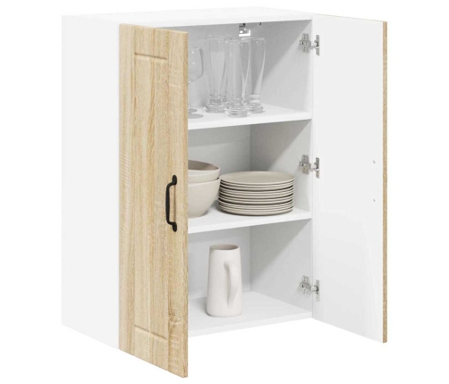 Virtuves Sienas Skapītis Sonoma Ozols 60 X 31 X 80 Cm Vidaxl