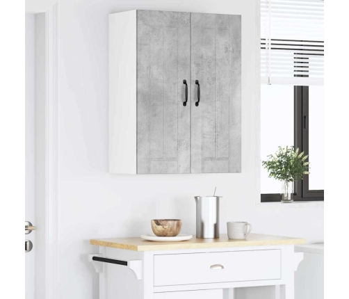 Virtuves Sienas Skapītis Betona Pelēks 60 X 31 X 80 Cm Vidaxl