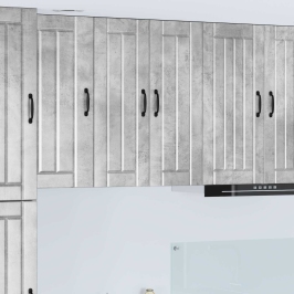 Virtuves Sienas Skapītis Betona Pelēks 60 X 31 X 80 Cm Vidaxl