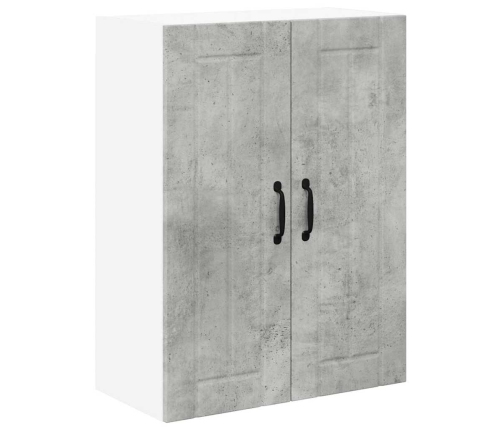 Virtuves Sienas Skapītis Betona Pelēks 60 X 31 X 80 Cm Vidaxl