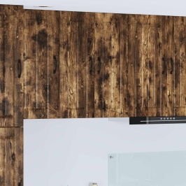 Virtuves Sienas Skapītis Dūmaka Ozols 60 X 31 X 80 Cm Vidaxl