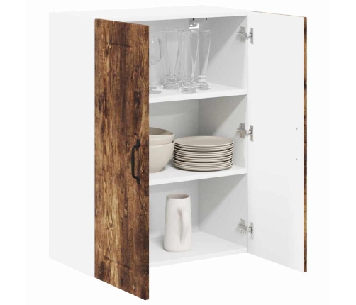 Virtuves Sienas Skapītis Dūmaka Ozols 60 X 31 X 80 Cm Vidaxl