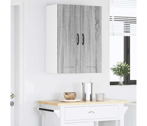 Virtuves Sienas Skapītis Pelēks Sonoma 60 X 31 X 80 Cm Vidaxl