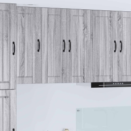 Virtuves Sienas Skapītis Pelēks Sonoma 60 X 31 X 80 Cm Vidaxl