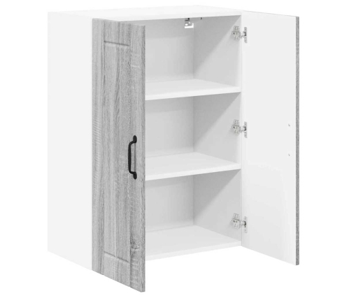 Virtuves Sienas Skapītis Pelēks Sonoma 60 X 31 X 80 Cm Vidaxl