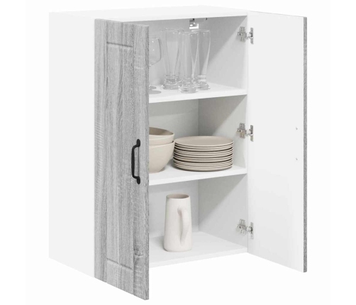 Virtuves Sienas Skapītis Pelēks Sonoma 60 X 31 X 80 Cm Vidaxl
