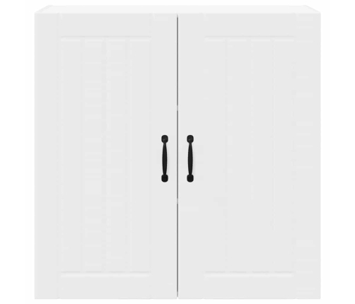 Virtuves Sienas Skapītis Ar Plauktu Balts 80 X 31 X 80 Cm Vidaxl