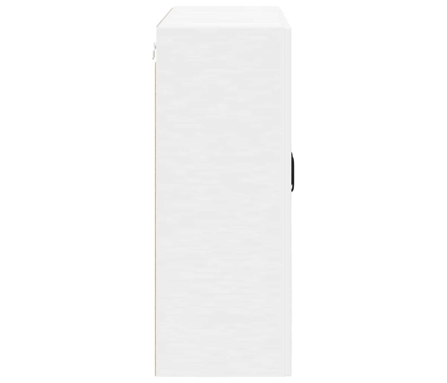 Virtuves Sienas Skapītis Ar Plauktu Balts 80 X 31 X 80 Cm Vidaxl