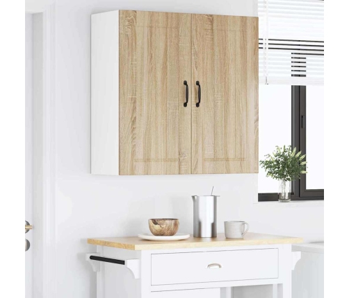 Virtuves Sienas Skapītis Sonoma Ozols 80 X 31 X 80 Cm Vidaxl