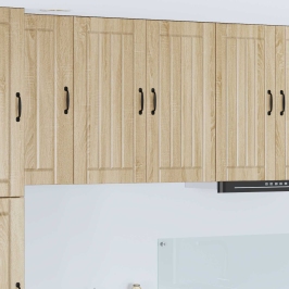 Virtuves Sienas Skapītis Sonoma Ozols 80 X 31 X 80 Cm Vidaxl