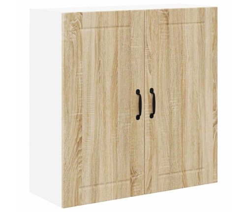 Virtuves Sienas Skapītis Sonoma Ozols 80 X 31 X 80 Cm Vidaxl