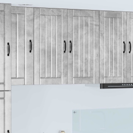 Virtuves Sienas Skapītis Betona Pelēks 80 X 31 X 80 Cm Vidaxl