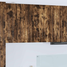 Virtuves Sienas Skapītis Dūmaka Ozols 80 X 31 X 80 Cm Vidaxl