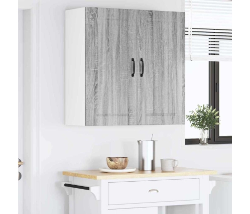 Virtuves Sienas Skapītis Pelēks Sonoma 80 X 31 X 80 Cm Vidaxl