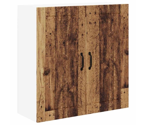 Virtuves Sienas Skapītis Ar Plauktu Vecs Koks 80 X 31 X 80 Cm Vidaxl