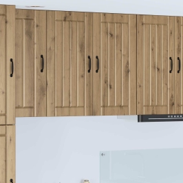 Virtuves Sienas Skapītis Artisānā Ozols 80 X 31 X 80 Cm Vidaxl