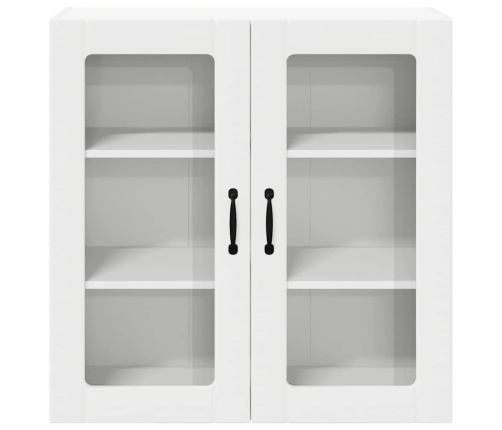 Virtuves Sienas Skapītis Ar Plauktu Balts 80 X 31 X 80 Cm Vidaxl