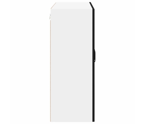 Virtuves Sienas Skapītis Ar Plauktu Melna 80 X 31 X 80 Cm Vidaxl