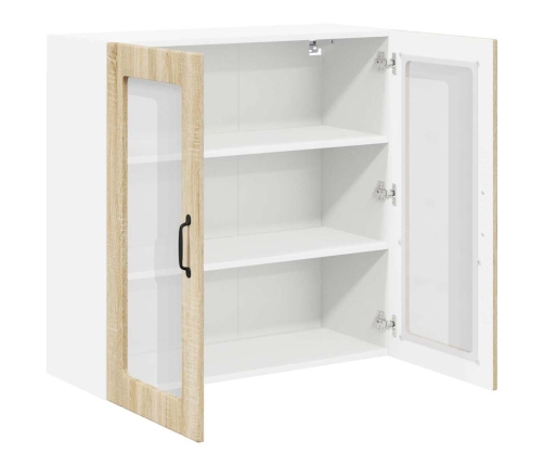 Virtuves Sienas Skapītis Sonoma Ozols 80 X 31 X 80 Cm Vidaxl